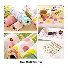 Kitchen Shelf Contact Paper Cabinet Drawer Liner Table Mat – Floral