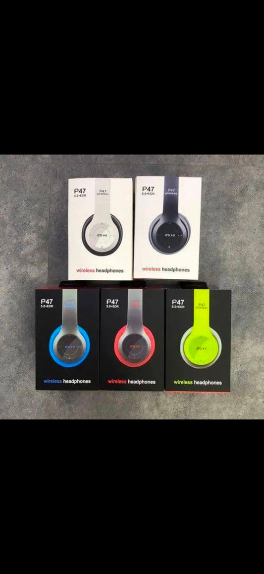 P47 Wireless Headphones Specs