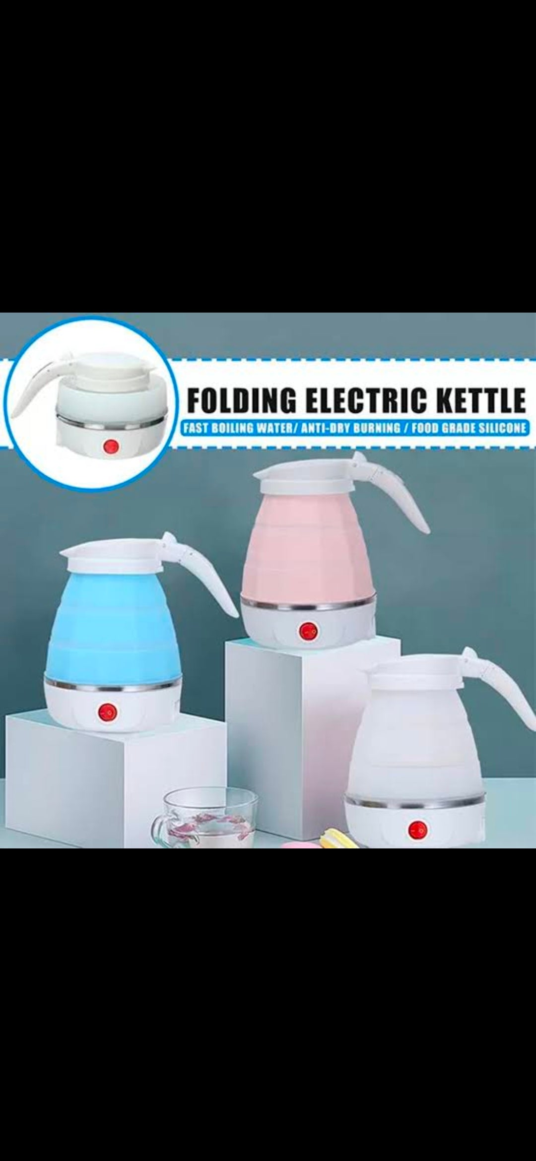 FOLDING ELECTRIC KETTLE