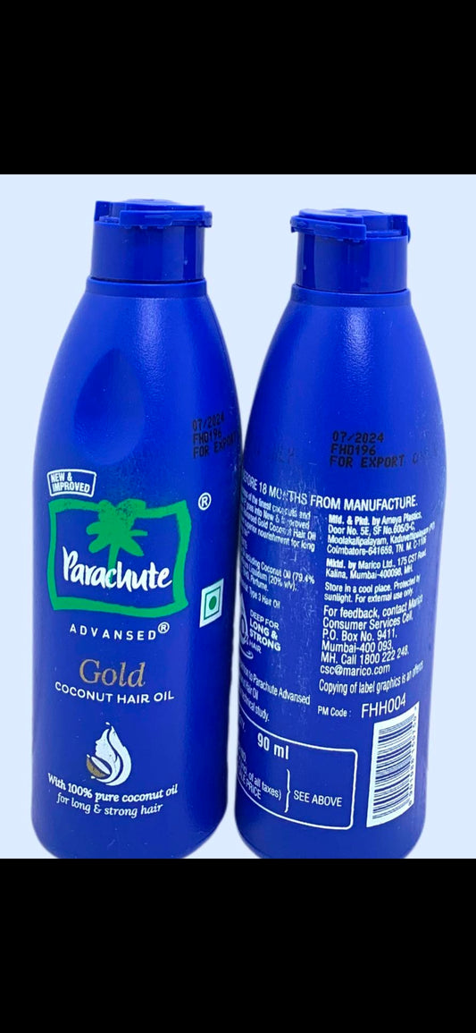 Parachute
Gold Coconut
Hair Oil