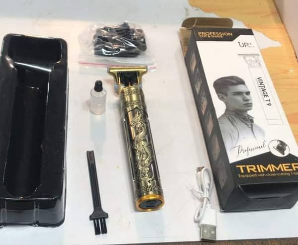 T9 Professional Hair Clipper Rechargeable Hair Trimmer