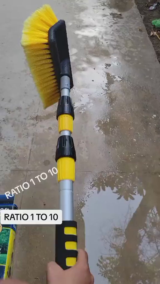 Solar Panel & Glass/Window Cleaner with Soft Brush with water resistance function
 12ft length
