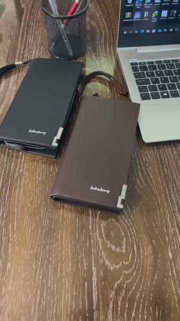 Balebaily (yuandeli) Very High Quality & Spacious Top Zipper Long Wallets Plus Mobile & Cardholder