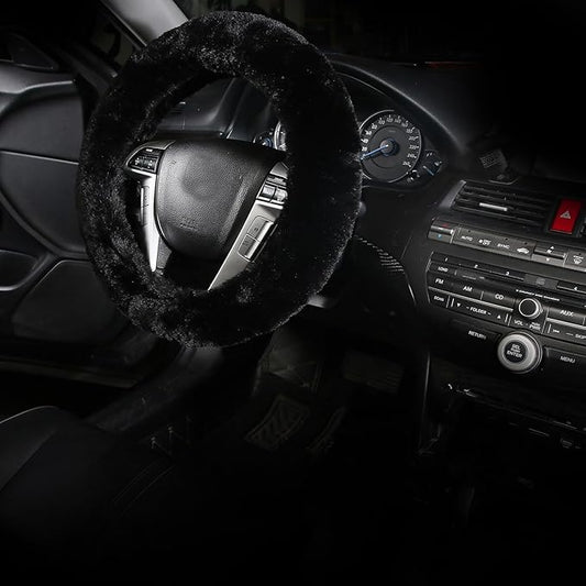 Fluffy Car Steering Wheel Cover