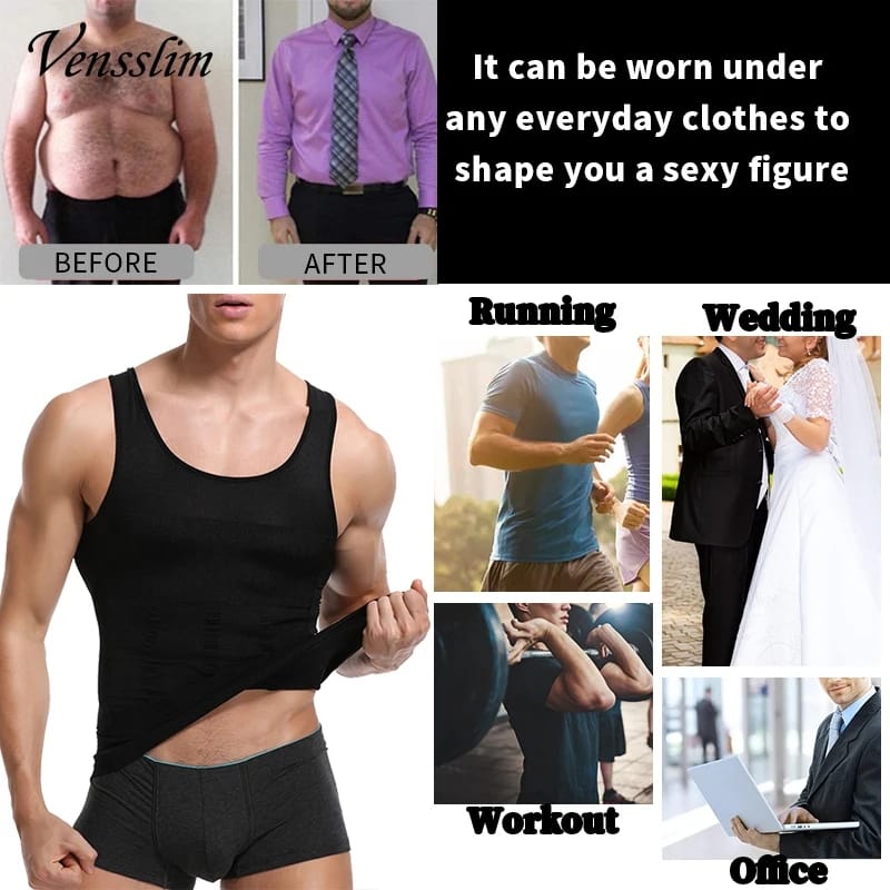 Slim 'n Lift Slimming Vest for Men