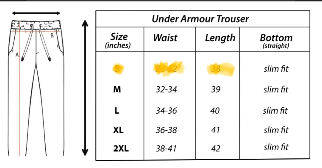 Black Under Armour Logo Printed French Terry Trouser