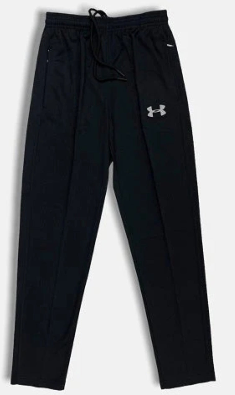 Black Under Armour Logo Printed French Terry Trouser