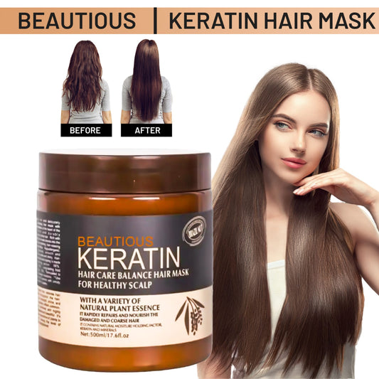 Keratin hair care mask