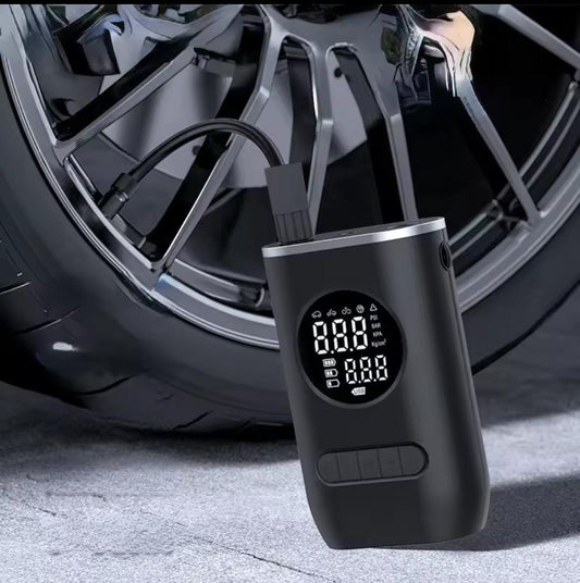 Tire portable air compressor