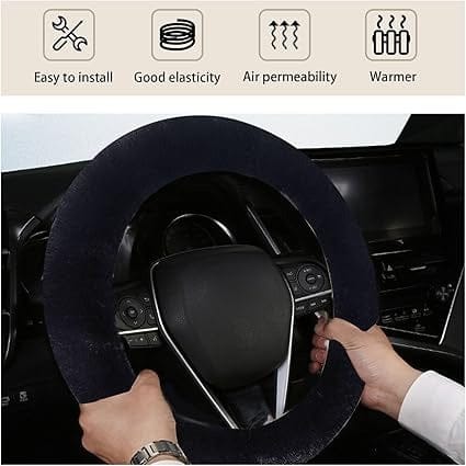 Fluffy Car Steering Wheel Cover
