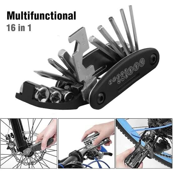 16 in 1 Multi-use Pocket Size Wrench Tool
