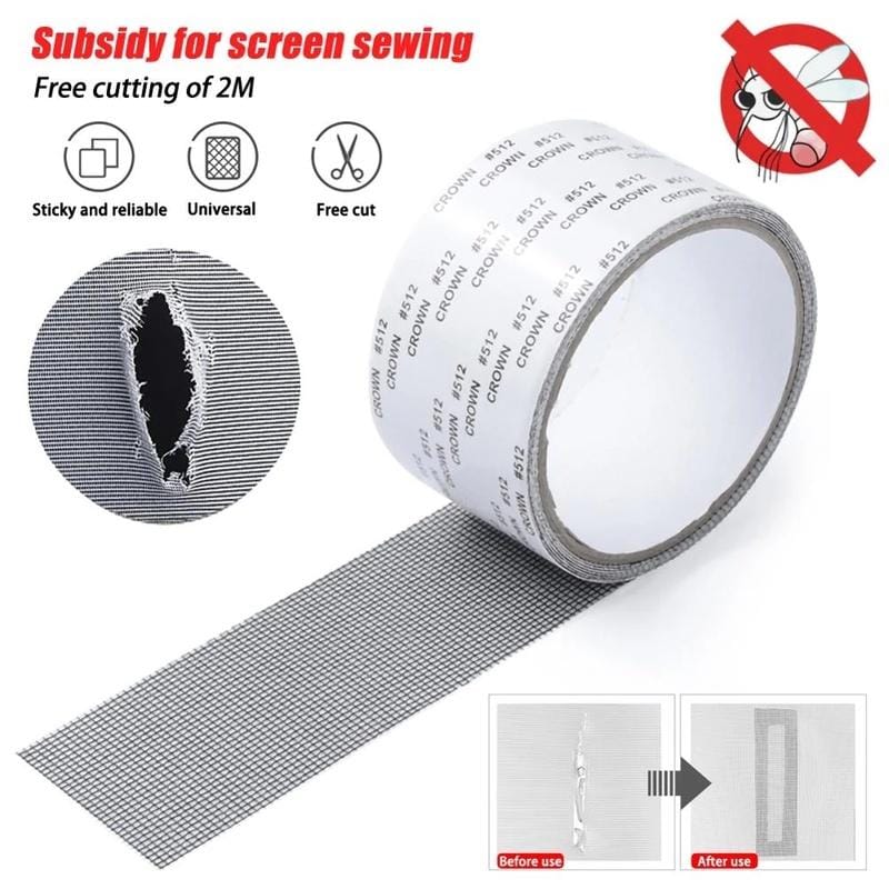Window Net Repair Tape  Anti-Mosquito Mesh Patch