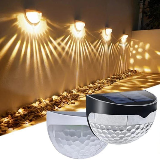 6 LED SOLAR FENCE LIGHT PACK Of 2